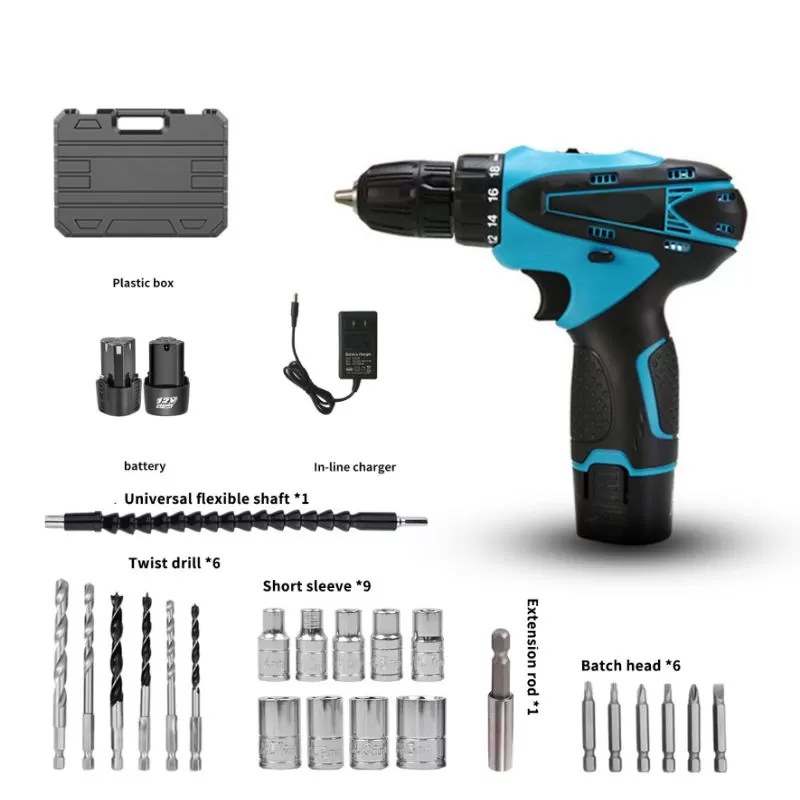 12V 32Н·м Аккумуляторная дрель G10141
