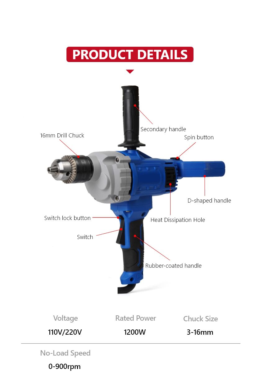 photo-110v-220v-1200w-electric-drill-with-handle-g20104-1